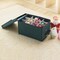 Hastings Home Ornament Storage Box, Green Organizer Cube, 24 Individual 4" Compartments and Dividers, Flip Top Lid 590830AIY - alternate 2